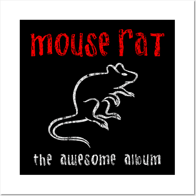 Mouse Rat Wall Art by huckblade